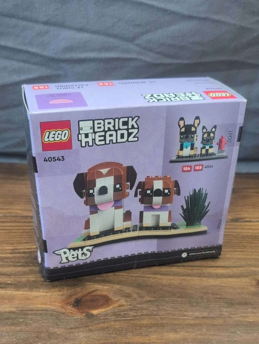 LEGO Brick Headz Pets 40543 St. Bernard